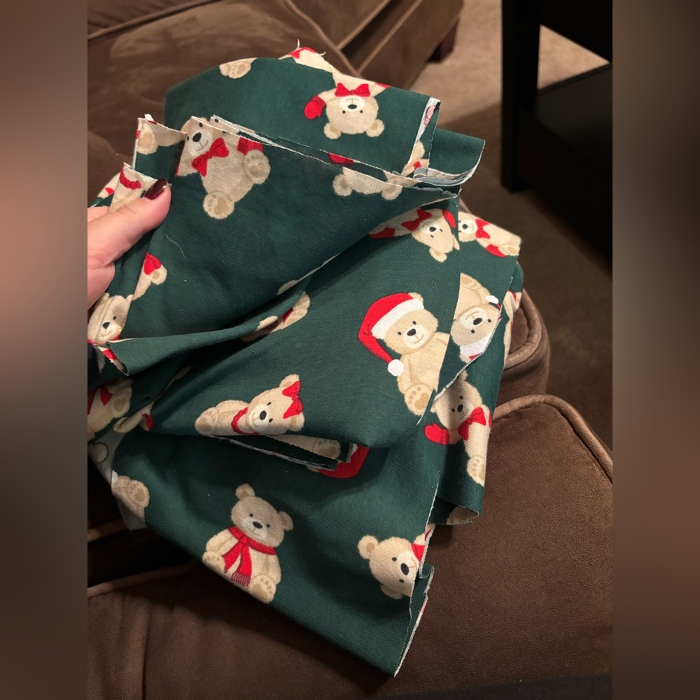 Joann’s Pop Christmas fabric